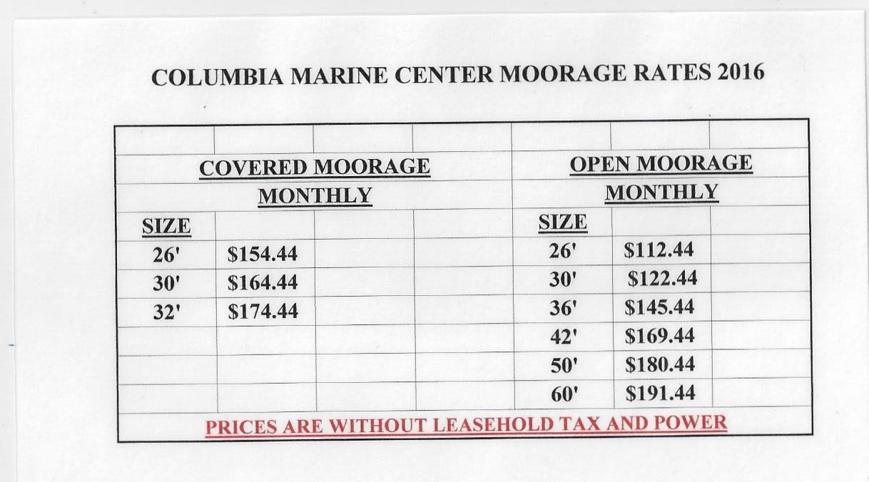 Marina Moorage: Pasco, WA: Columbia Marine Center